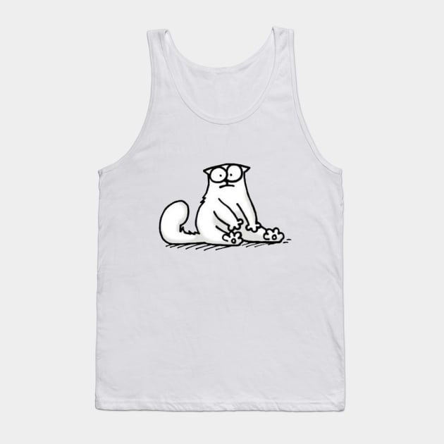 Simon's Cat Tank Top by ProjectDogStudio